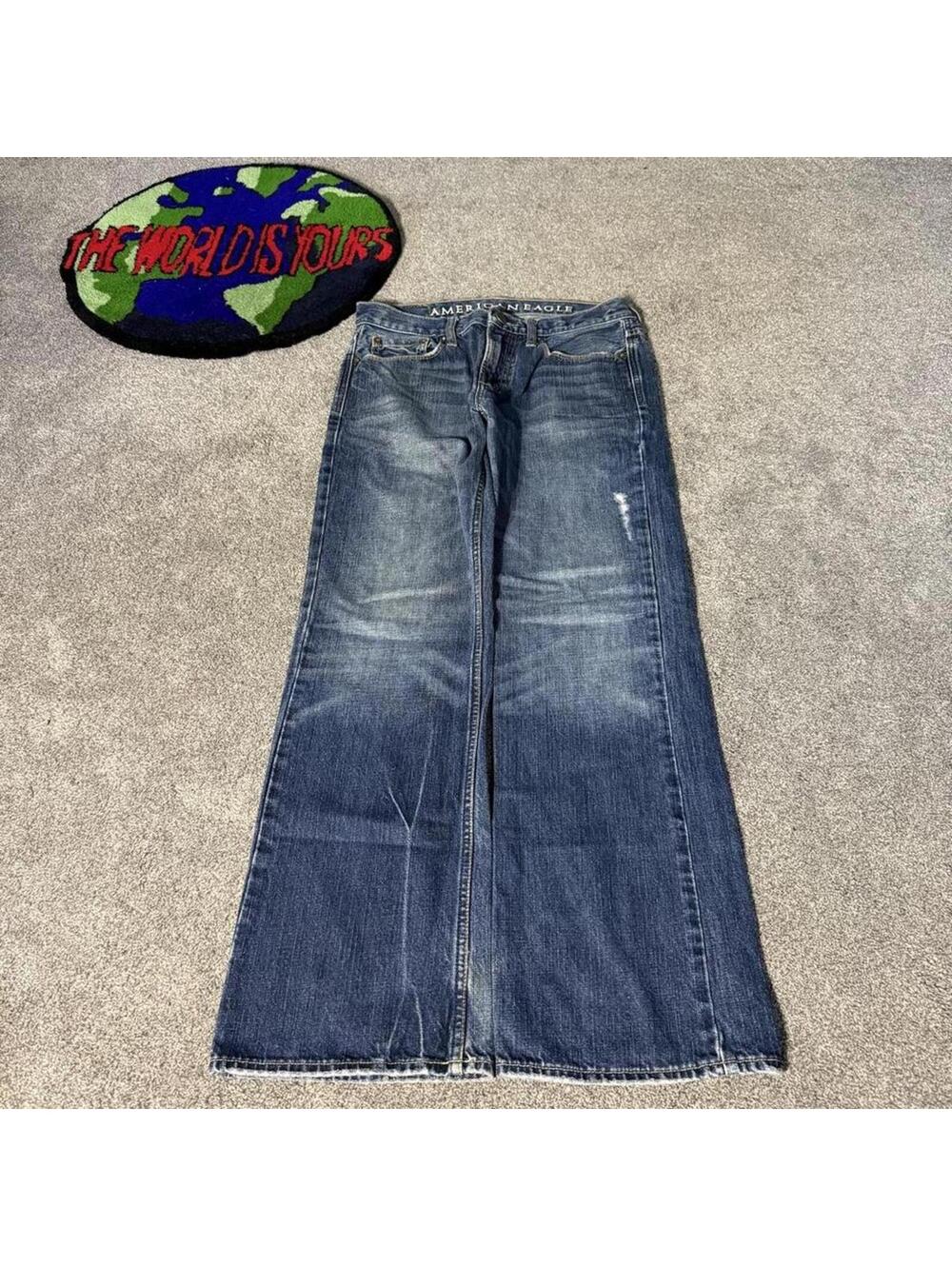 y2k vintage american eagle denim jeans